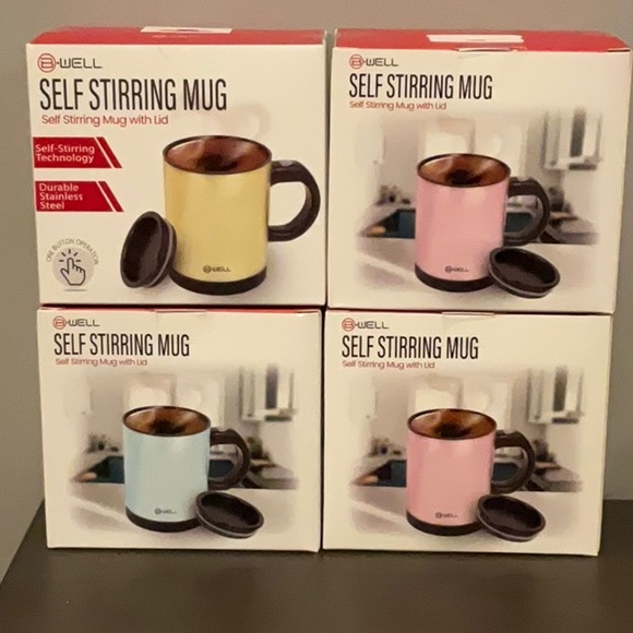 B Well Other - B-Well Self Stirring Mug - your choice of color: pink, blue, or yellow